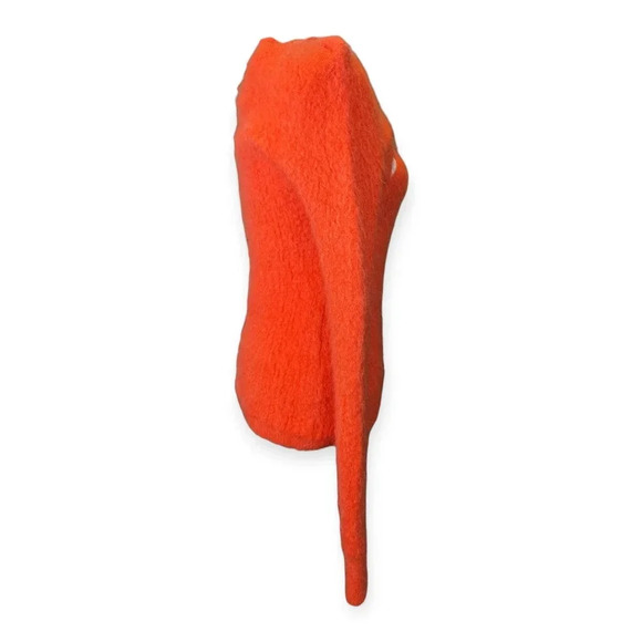 New Isabel Marant Cut Out Sweater Orange Mohair Trendy Influencer XL - Picture 8 of 13